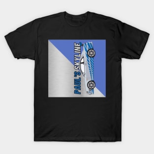 Paul's skyline GTR R34 { fast and furious } T-Shirt